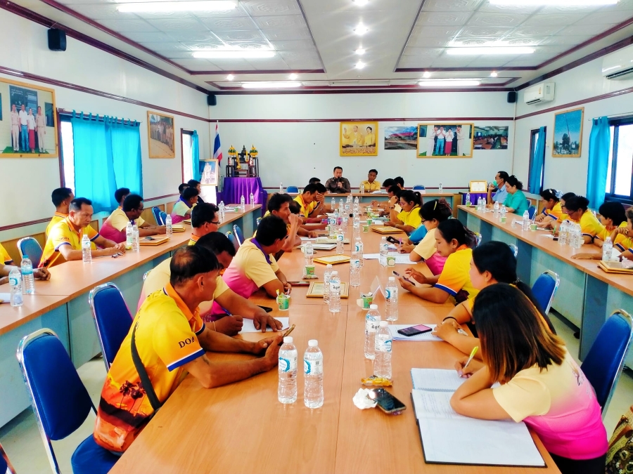 นายอุดมศักดิ์ นวลศิริ นายอำเภอวารินชำราบ ประธานการประชุม สัญจรตำบลสระสมิง ประจำเดือน มีนาคม 2567 องค์การบริหารส่วนตำบลสระสมิง อำเภอวารินชำราบ จังหวัดอุบลราชธานี
